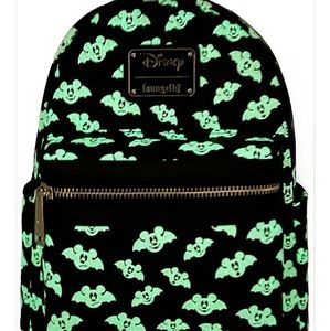 Disney Totally Batty Mickey Bat AOP Mini Backpack